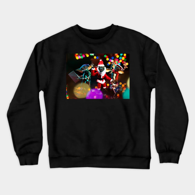 A Carol of Gremlins Crewneck Sweatshirt by Mikes Monsters